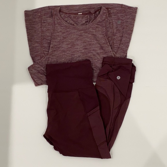 Lululemon Tank Top & Leggings Set - Picture 1 of 8